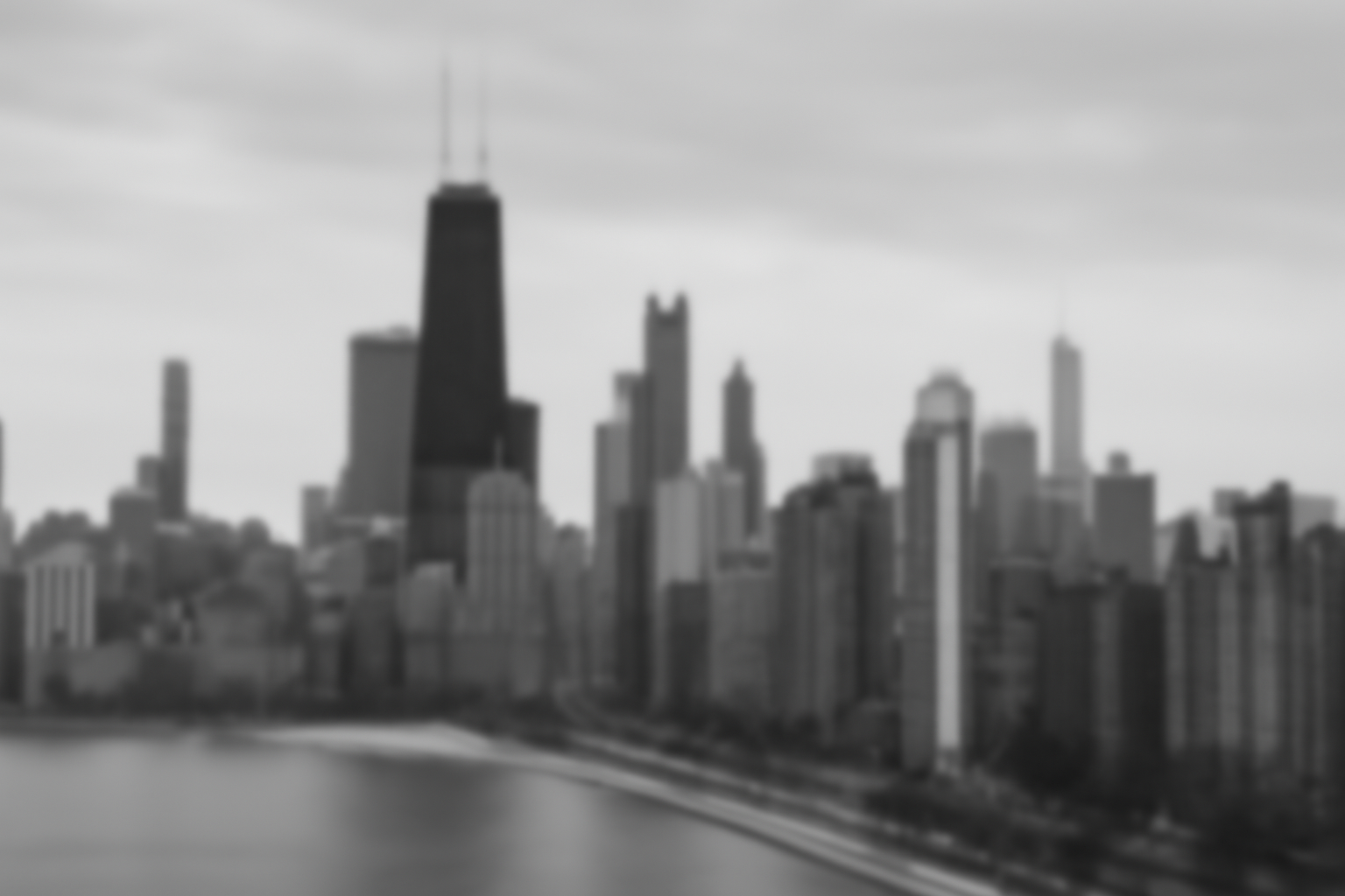 Chicago skyline background